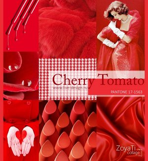 PANTONE 17-1563 Cherry Tomato — Помидор черри