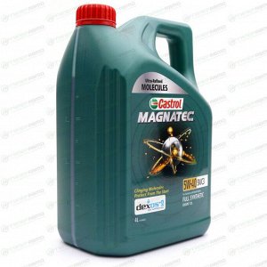 Масло моторное Castrol Magnatec 5w40, синтетиченское, API SN/CF, ACEA C3, универсальное, 4л, арт. 3430665