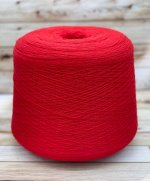 Пряжа для вязания, 100 гр., Amico soft 100% меринос 1500м/100г Алый