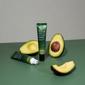 Питательная сыворотка-роллер для кожи вокруг глаз с авокадо FarmStay Real Avocado Nutrition Rolling Eye Serum, 25мл