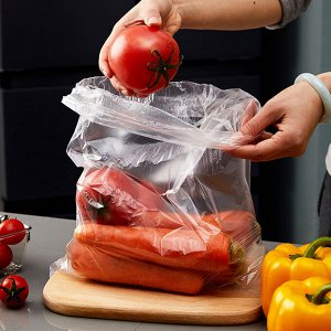 Пакеты пищевые для продуктов   50 штук 25*38 см