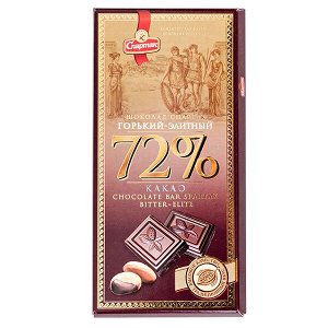 шоколад Спартак BAR 72% Какао 90 г