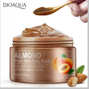Cкраб для тела Bioaqua Almond Bright Skin Body