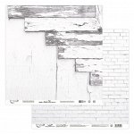 Бумага для скрапа &quot;Mr.Painter&quot;&quot;Вокруг меня. Белый 5&quot; 190 г/кв.м 30.5*30.5см