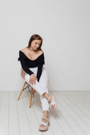 Босоножки Helena Soretti 2304 bianco/rosa