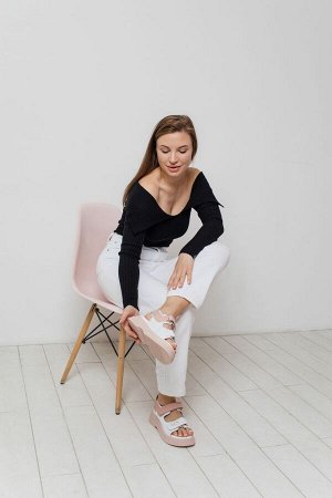 Босоножки Helena Soretti 2304 bianco/rosa