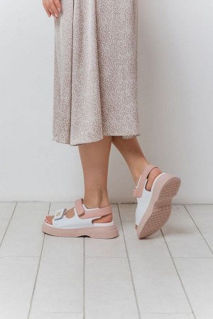 Босоножки Helena Soretti 2304 bianco/rosa