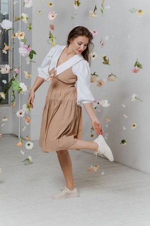 Полуботинки Andges 31F8-8-022 nappa/beige