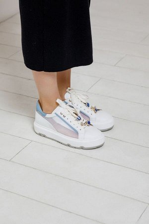 Кеды Helena Soretti 2309 bianco/blu