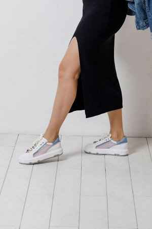 Кеды Helena Soretti 2309 bianco/blu