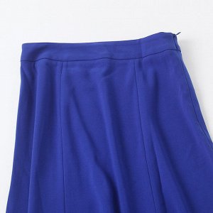 Женская юбка миди синего цвета