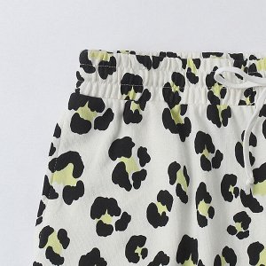 Женские шорты с леопардовым принтом