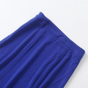 Женская юбка миди синего цвета