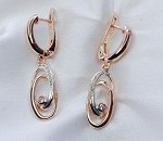Серьги бижутерия женские Fj2122