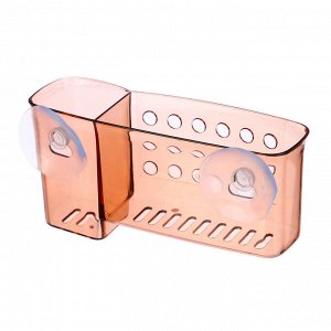 VETTA Полка настенная, 2 отделения, ПС, 16,5x5x8см, 3 цвета