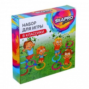 SILAPRO Набор для игры в классики, 28 см, пластик