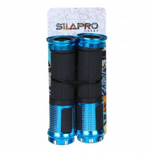 SILAPRO Грипсы велосипедные 2шт., 13см, алюминий, резина
