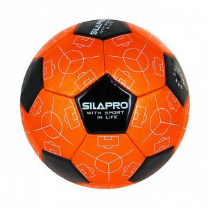 SILAPRO Мяч футбольный 22см, 5 р-р, 2сл., PVC 2.7мм, 360г (+-10%)