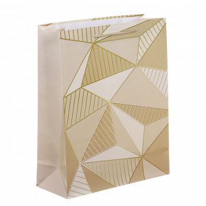 Пакет подарочный бумажный, Абстракция, 26х32х10см, 4 дизайна