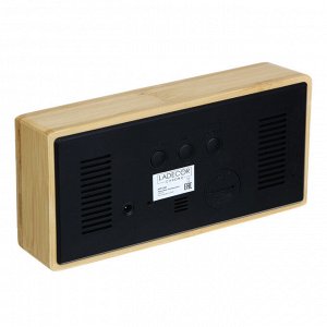 LADECOR CHRONO Будильник электронный, 17,3x8,3x4,5 см, USB, 4 цвета