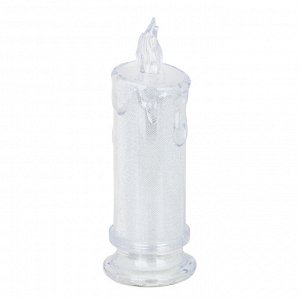 Светильник в виде свечи, пластик, 18,3x6,3 см, 3xAG10, арт.2