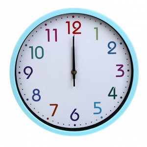 Часы настенные, пластик, 30х4 см, 4 дизайна, ЧН-12