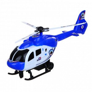 ИГРОЛЕНД Игровой набор "Вертолет и мотоцикл 2 в 1", 35х18х5 см