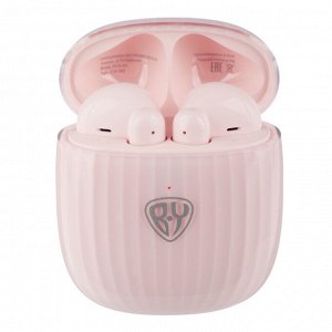 BY Наушники беспроводные TWS Pearl, 30/400мАч, BT: 5.0, розовый