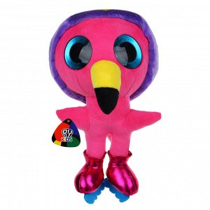 BY Kids Игрушка мягкая "Фламинго-глазастик", полиэстер, 30 см
