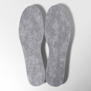 Стельки для обуви, утеплённые, универсальные, фольгированные, 36-45 р-р, 29,5 см, пара, цвет серый