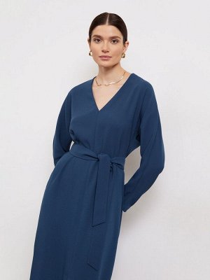 Платье с поясом PL1304/finbar