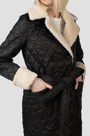 01-11622 Пальто женское демисезонное (пояс)