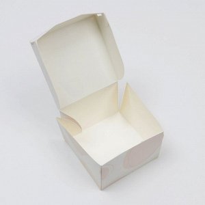 Упаковка подарочная, Коробка складная «С любовью», 12 х 8 х 12 см