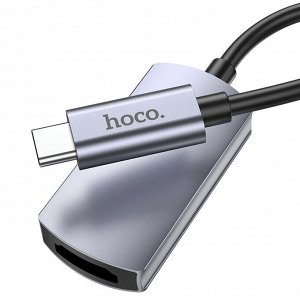 NEW ! Aдаптер переходник Type-C на HDMI конвертер HOCO UA20 Presage 4К HD1080p