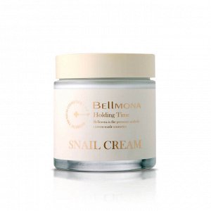 Bellmona Отбеливающий крем против морщин с улиточной слизью и пептидами Holding Time Snail Cream