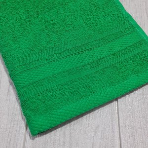 Полотенце махровое для рук 40*70 "Ромб" Зеленый