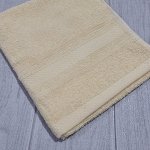 Полотенце махровое 50*90 &quot;Ромб&quot; Сливочный