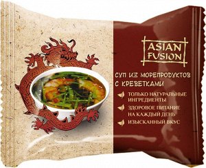 Суп Asian Fusion из морепродуктов с креветкой 12г