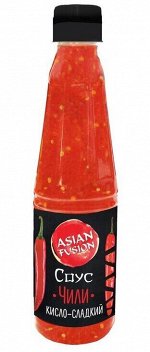 Соус Asian Fusion Премиум соевый Чили кисло-сладкий 250мл 1/6
