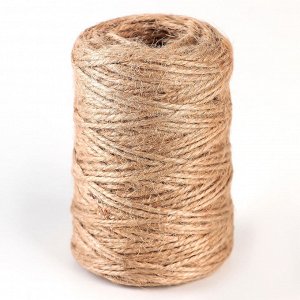 Шпагат джутовый 1680текс 3х ниточный 100м 170г (1/54)