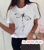 Женская футболка ткань хлопок