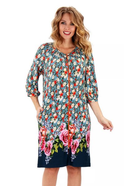 Халаты - большие размеры - РАСПРОДАЖА - СИНЕЛЬ - Домашняя одежда до 68 ...