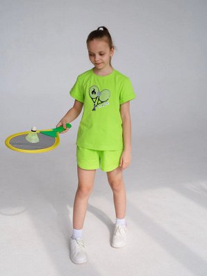 INZIBE Шорты TENNIS KIDS, яблоко