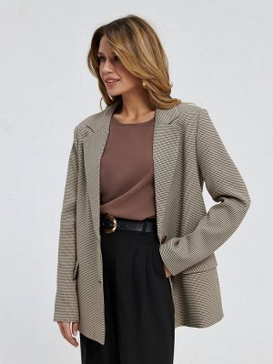 Блуза (208/коричневый)