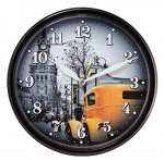 Часы настенные &quot;Желтая машина&quot; 22,5см 91900929