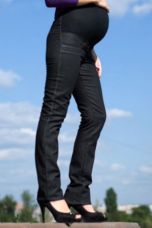 Черные джинсы для беременных