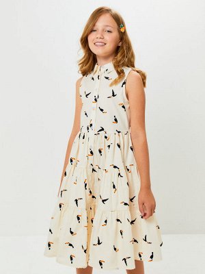 Платье детское для девочек Kotlin бежевый