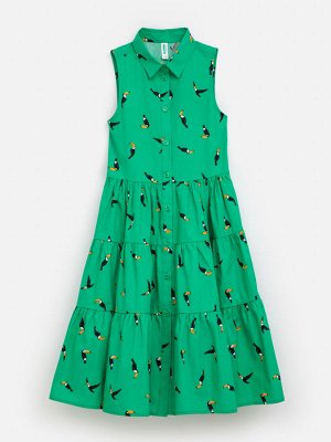 Платье детское для девочек Kotlin зеленый