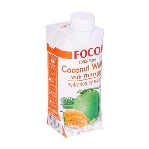 Кокосовая вода с соком манго "FOCO" 330 мл Tetra Pak