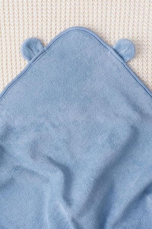 Простынка для купания Crockid К 8500 пыльно-синий (мишка)
